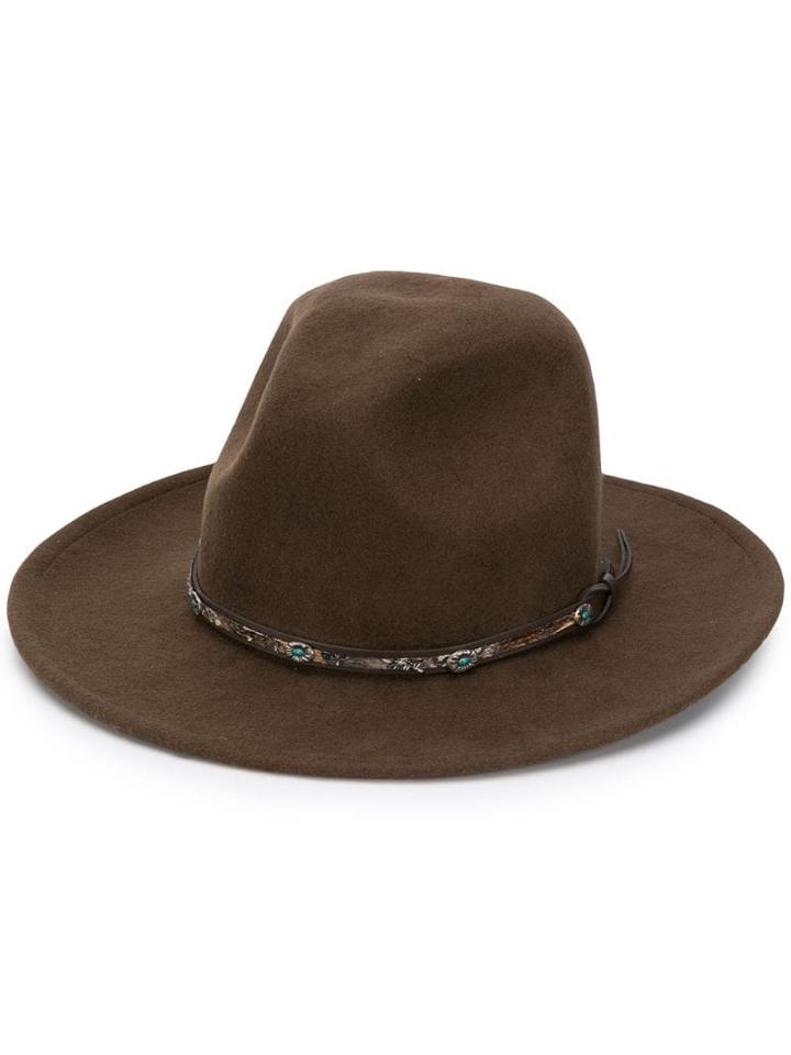 Jessie Western Denver Hat - Brown