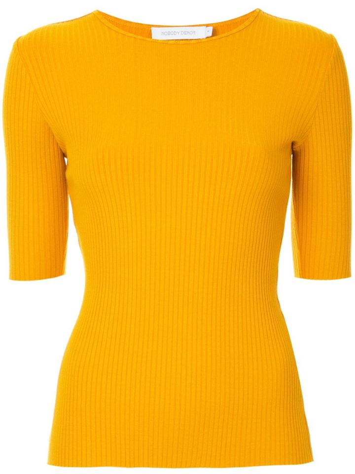Nobody Denim Luxe T-shirt - Yellow