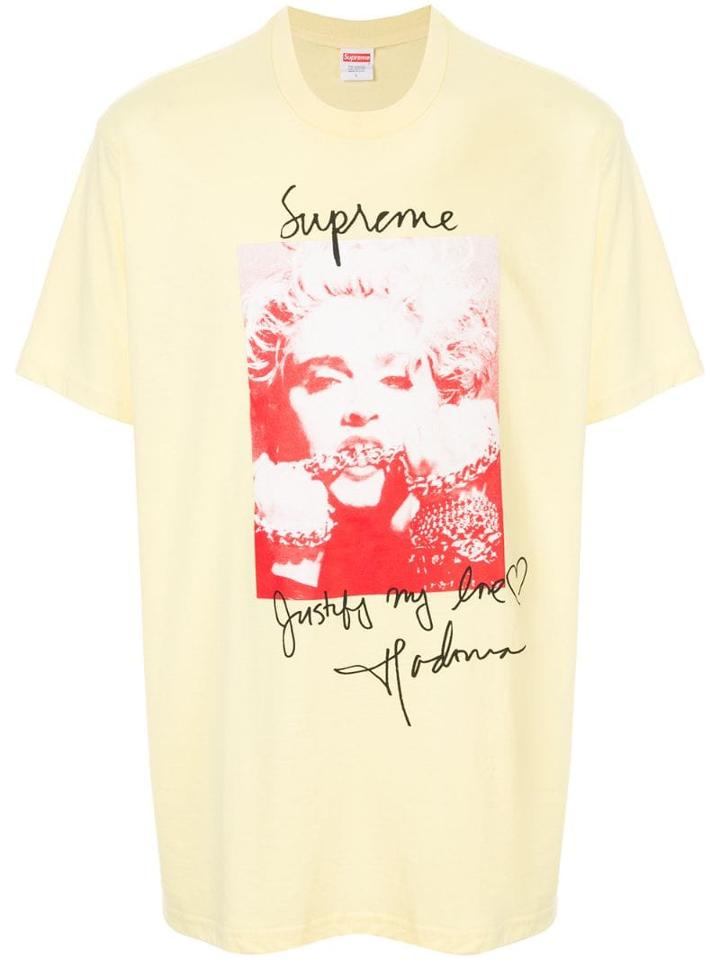 Supreme Madonna Tee - Yellow
