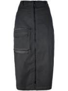 Rundholz Zipped High Waisted Skirt