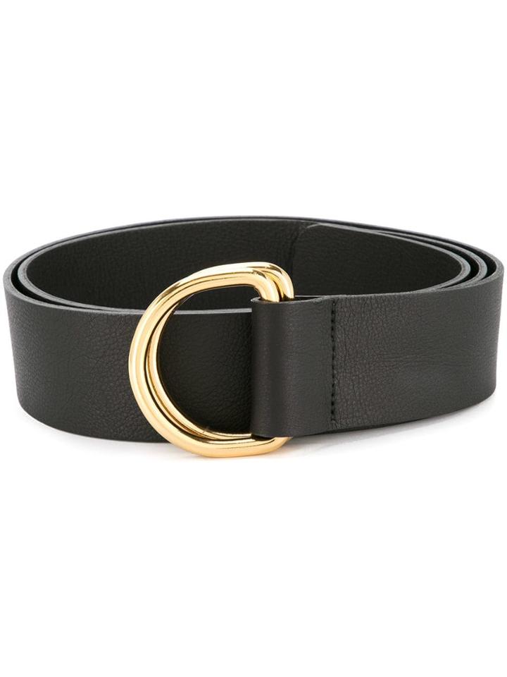 B-low The Belt Wide Shaped Belt - Black