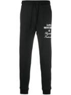 Love Moschino Branded Track Trousers - Black