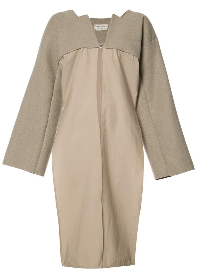 Sabine Luise Contrast Panel Cardigan, Women's, Nude/neutrals, Cashmere/cotton