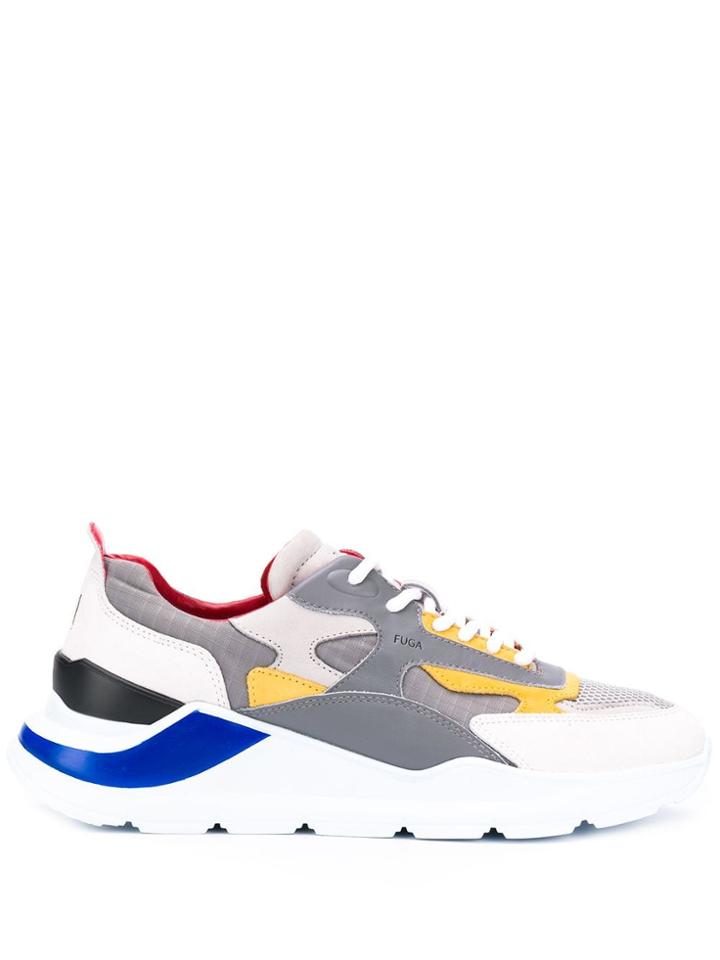 D.a.t.e. Platform Sneakers - Grey
