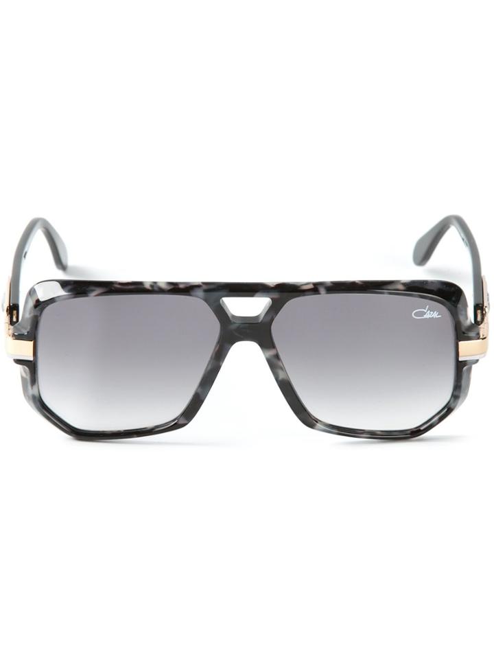 Cazal Square Sunglasses - Black