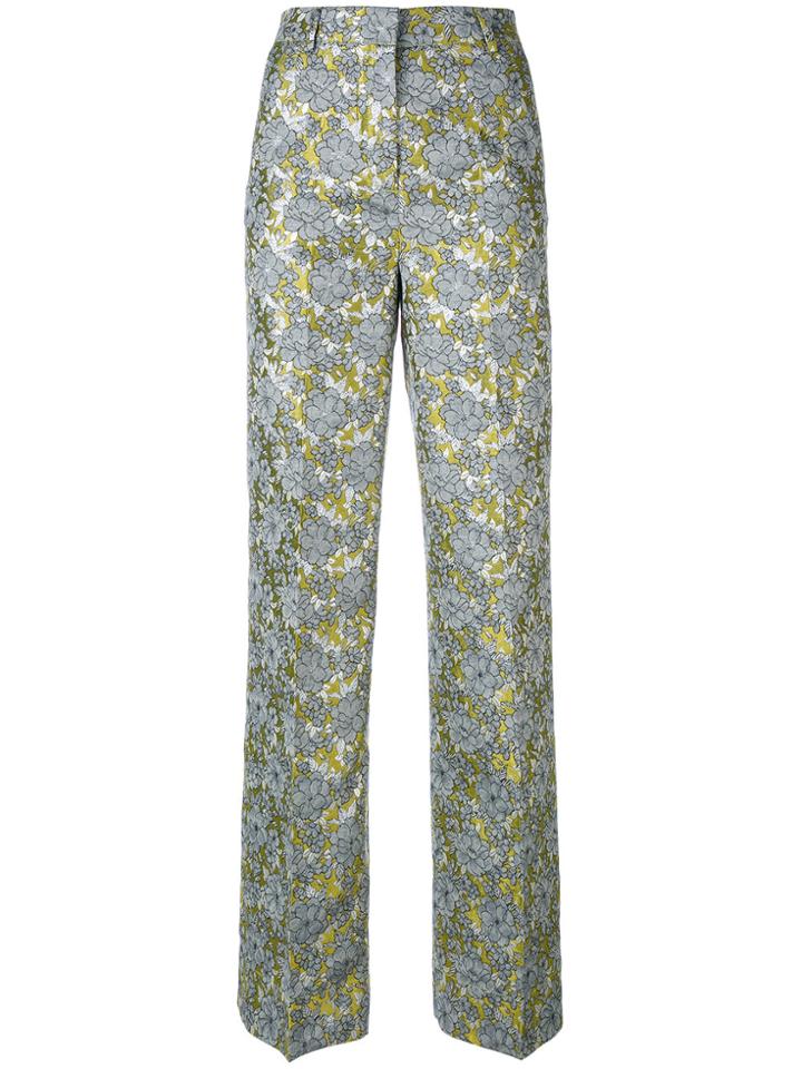 Essentiel Antwerp Netro Jacquard Trousers - Grey