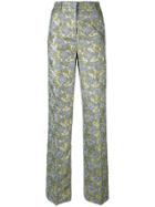 Essentiel Antwerp Netro Jacquard Trousers - Grey