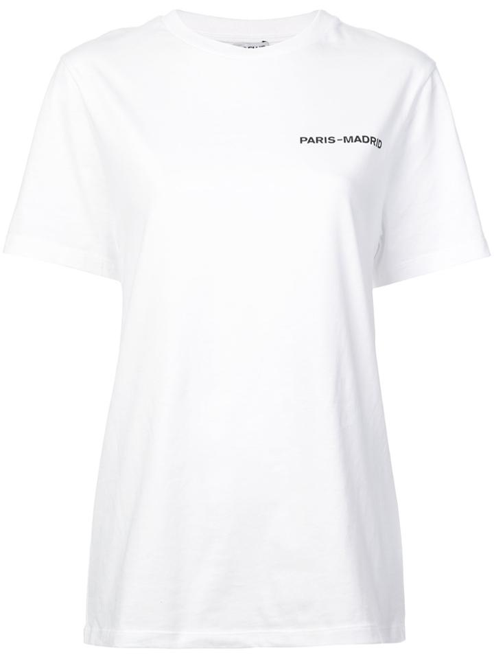 Loewe Printed Back T-shirt - White