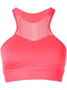 Adidas By Stella Mccartney Print Sports Bra - Yellow & Orange