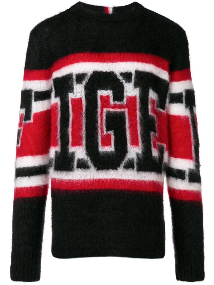 Hilfiger Collection Knitted Hilfiger Jumper - Black
