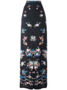 Vilshenko Floral Print Skirt