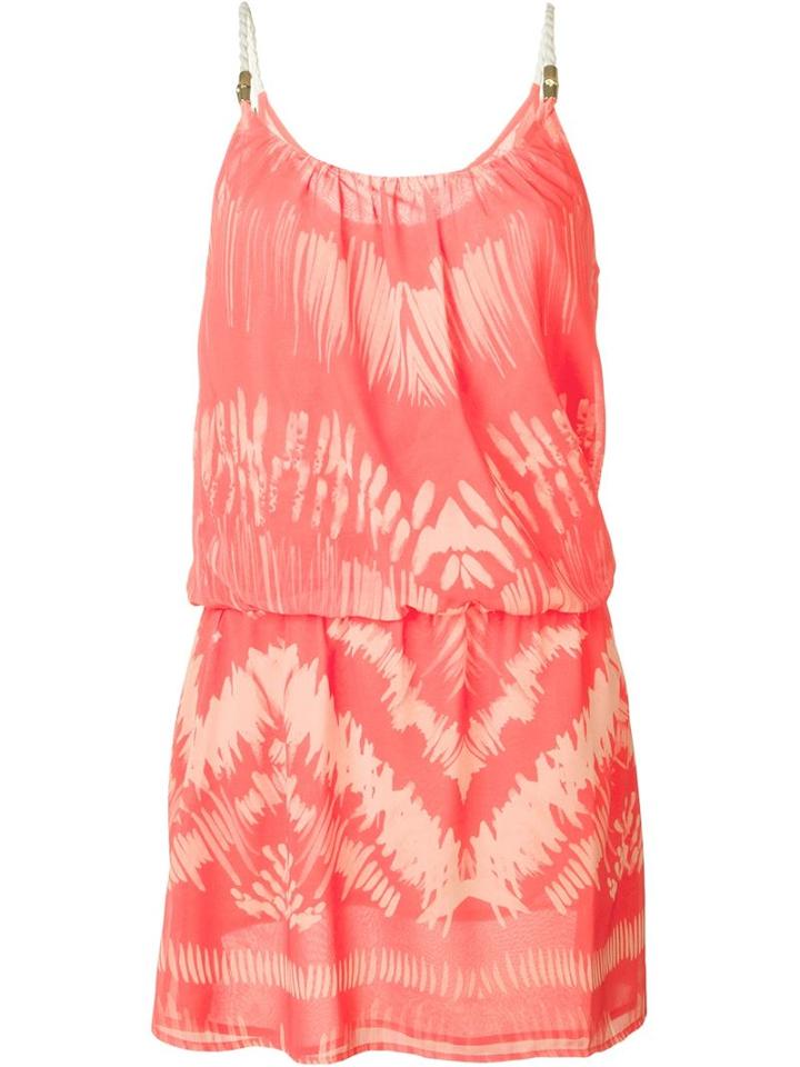 Heidi Klein 'tahiti' Drop Waist Mini Dress