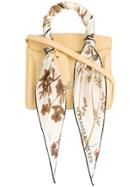 Alexander Mcqueen Scarf Trim Tote - Nude & Neutrals