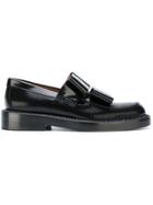Marni Double Bow Loafers - Black