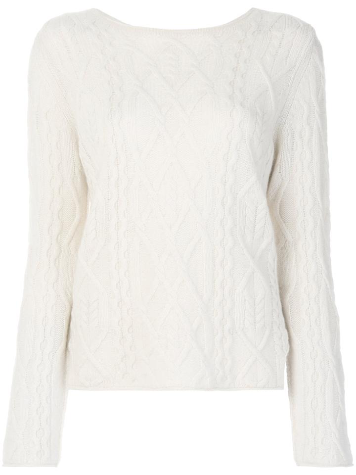 Nili Lotan Cashmere Mara Jumper - White