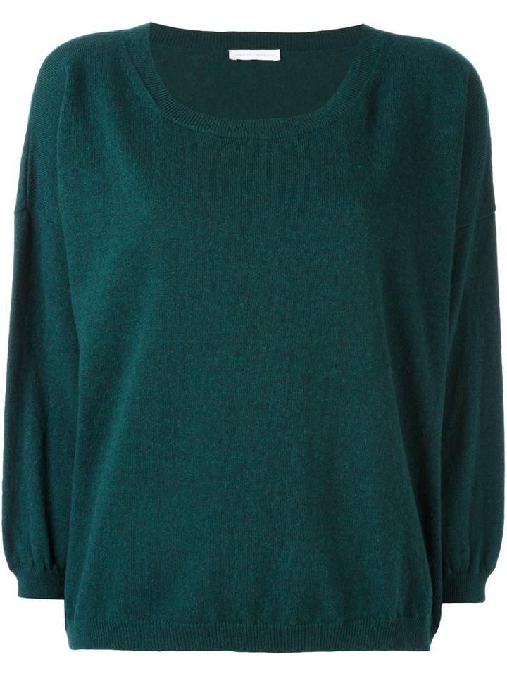 Société Anonyme 'square' Pullover Sweater, Women's, Size: 40, Green, Cashmere/merino