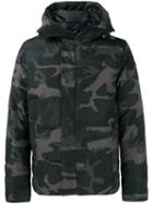 Canada Goose Camouflage Puffer Jacket, Men's, Size: Large, Black, Polyester/cotton/goose Down