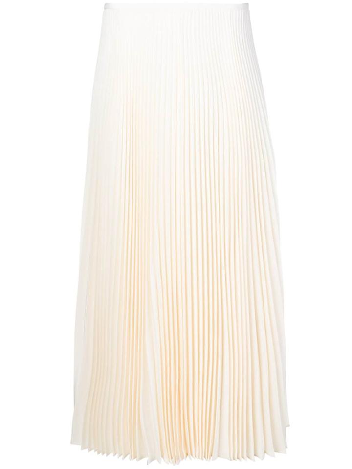 Joseph Pleated Skirt - Nude & Neutrals