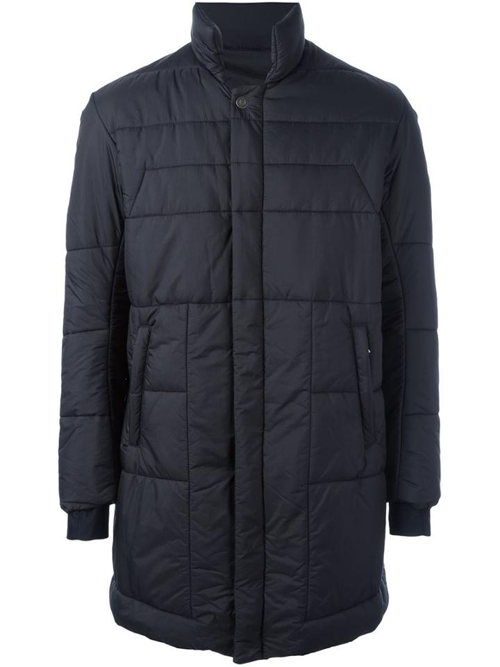 11 By Boris Bidjan Saberi Stand Up Collar Padded Coat