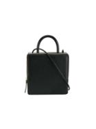 Building Block - Box Shoulder Bag - Women - Leather - One Size, Black, Leather