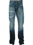 Prps Noir Distressed Jeans, Men's, Size: 34, Blue, Cotton