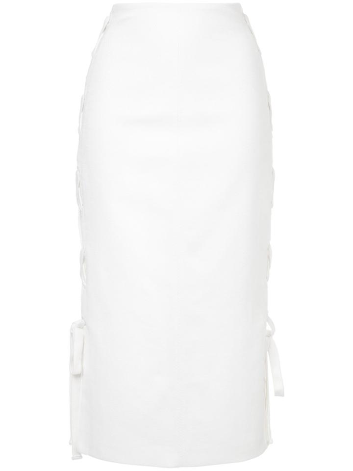Manning Cartell Ring Leaders Lace Up Skirt - White
