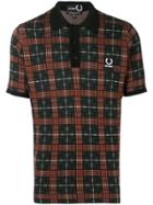 Raf Simons X Fred Perry Knit Polo Shirt - Green