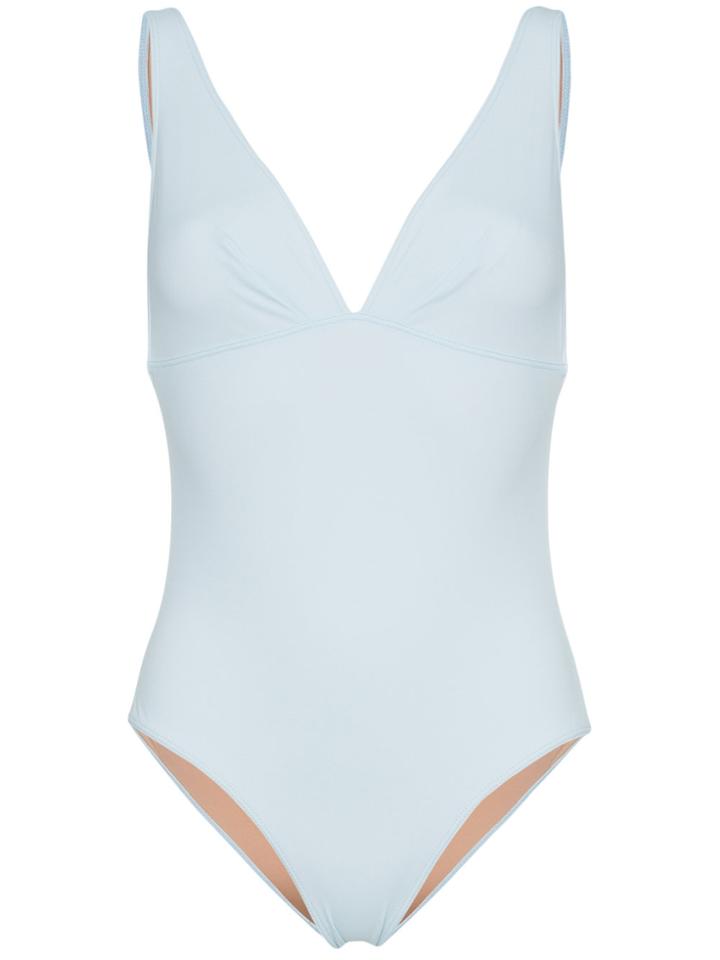 Three Graces Rebecca Scoop Back Swimsuit - Blue