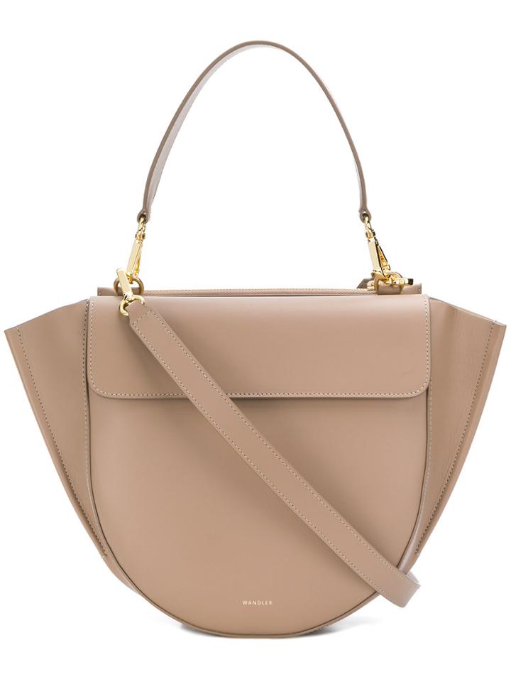 Wandler Moon Shaped Hand Bag - Grey
