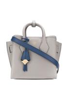 Mcm Neo Milla Park Avenue Mini Tote - Grey