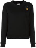 Sonia Rykiel 'heart' Chest Patch Sweatshirt