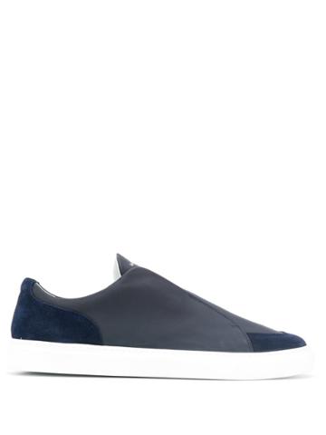 Harrys Of London Laceless Sneakers - Blue
