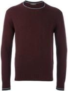 Etro Crew Neck Pullover, Men's, Size: Medium, Red, Wool