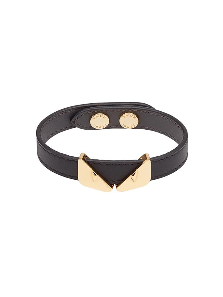 Fendi Bag Bugs Bracelet - Black