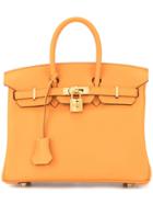Hermès Vintage Birkin 25 Handbag - Orange