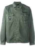 Just Cavalli Denim Shirt, Men's, Size: 52, Green, Cotton/viscose