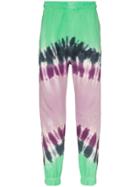 Vyner Articles Regal Print Organic Cotton Sweat Pants - Green