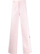 Raf Simons Panelled Straight-leg Trousers - Pink