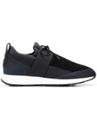 Alexander Smith Panel Lace-up Sneakers - Black