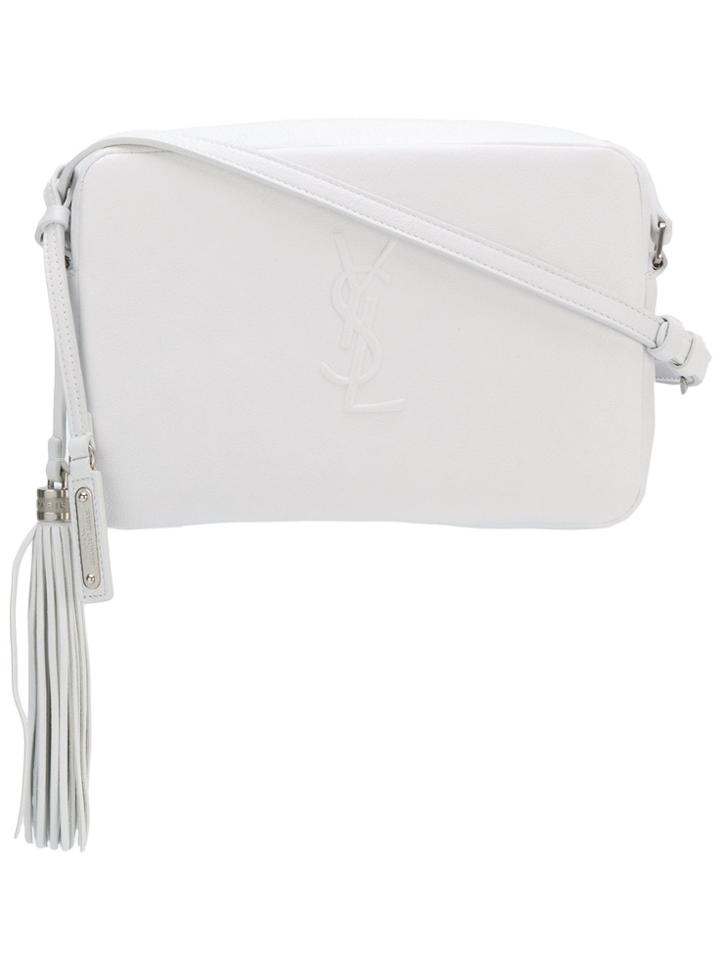 Saint Laurent Lou Camera Bag - White