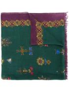 Dolce & Gabbana Royal Print Scarf - Green