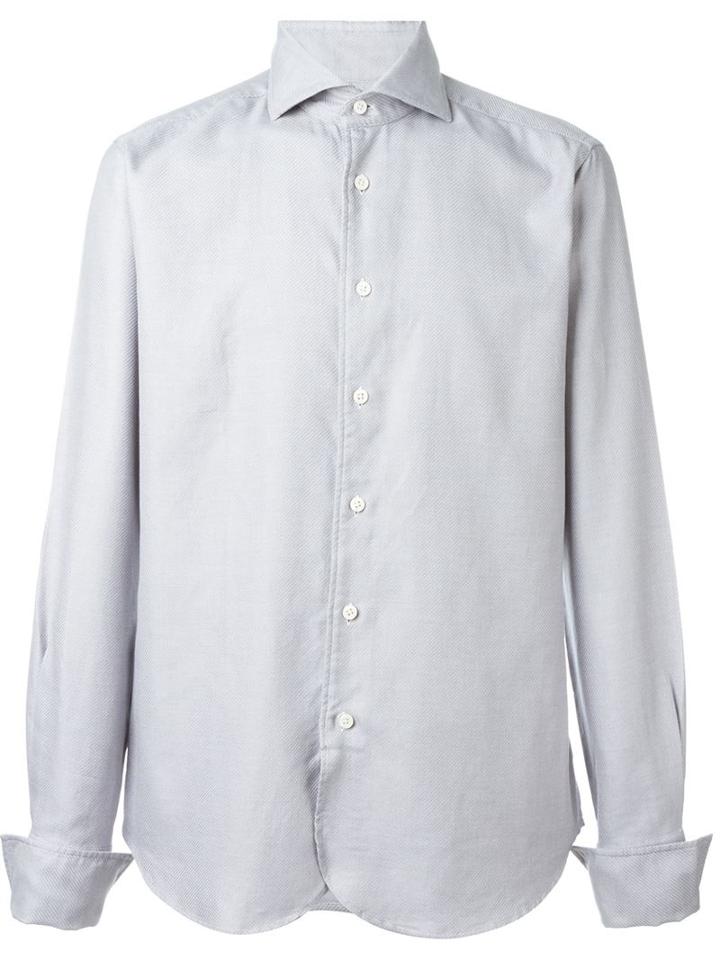 Al Duca D'aosta 1902 Cutaway Collar Shirt