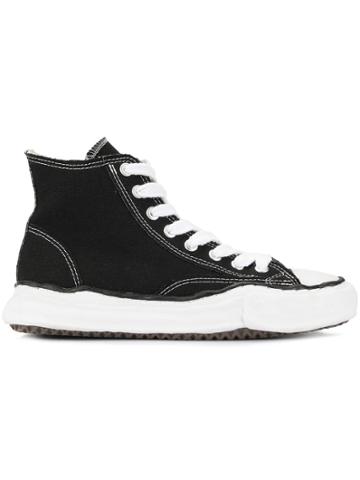 Maison Mihara Yasuhiro Original Sole Hi-top Sneakers - Black
