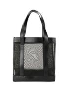 Gucci Pre-owned Mesh Shopping Bag - Black