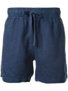 Venroy 'lounge' Shorts, Men's, Size: Xl, Blue, Linen/flax
