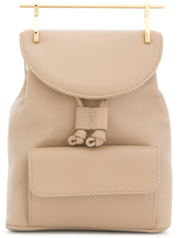 M2malletier Mini Backpack - Nude & Neutrals