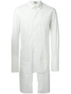 Lost & Found Ria Dunn Resin Seam Two Piece Shirt, Men's, Size: Small, White, Cotton/polyurethane