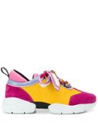 Emilio Pucci Colour Block Sneakers - Pink