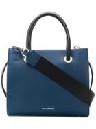 Karl Lagerfeld K/karry All Mini Shopper Tote - Blue