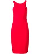 Patrizia Pepe Racer Back Dress - Red